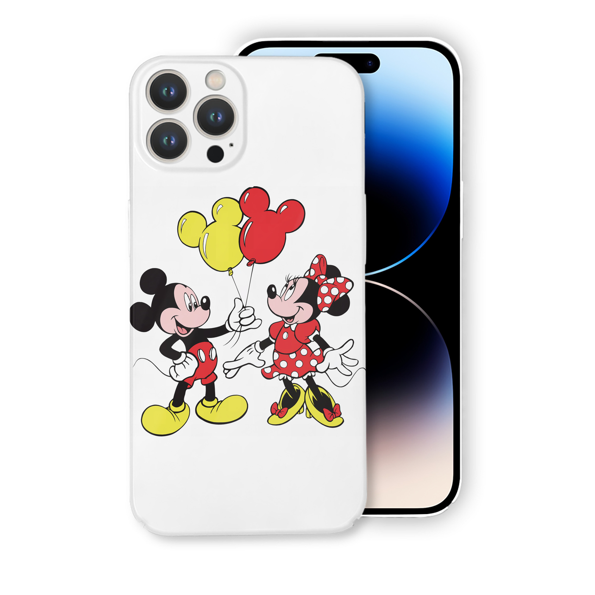 （画像用） ミッキーマウス Mickey Mouse 【iPhone 14シリーズ対応】ハードケース